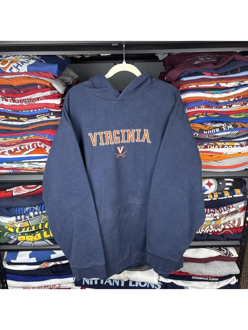 Vintage Virginia Cavaliers Foot Locker Team Edition Hoodie Size XXXL